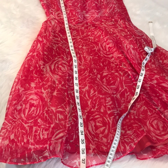 TALBOTS pink pure silk dress size 8 - Picture 9 of 9